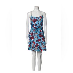 Derek Lam 10 Crosby Floral Print Mini Dress Size 10